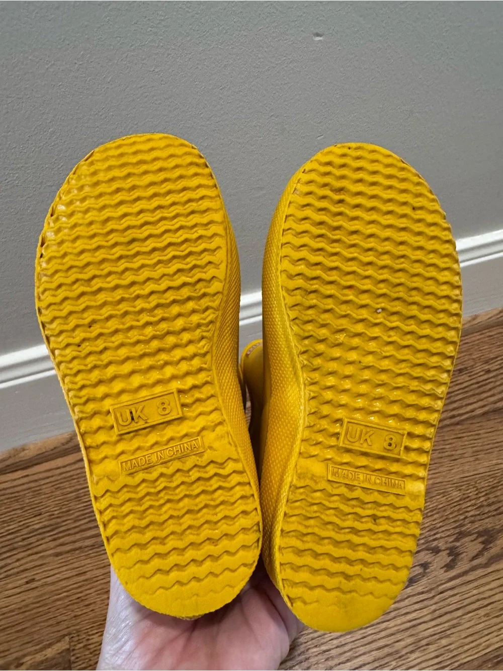 Hunter Kids Bright Yellow Waterproof Rain Boots